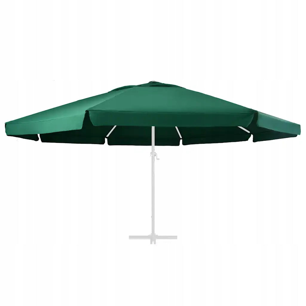 Cover for garden umbrella, green, 600 cm Diameter/width 600 cm