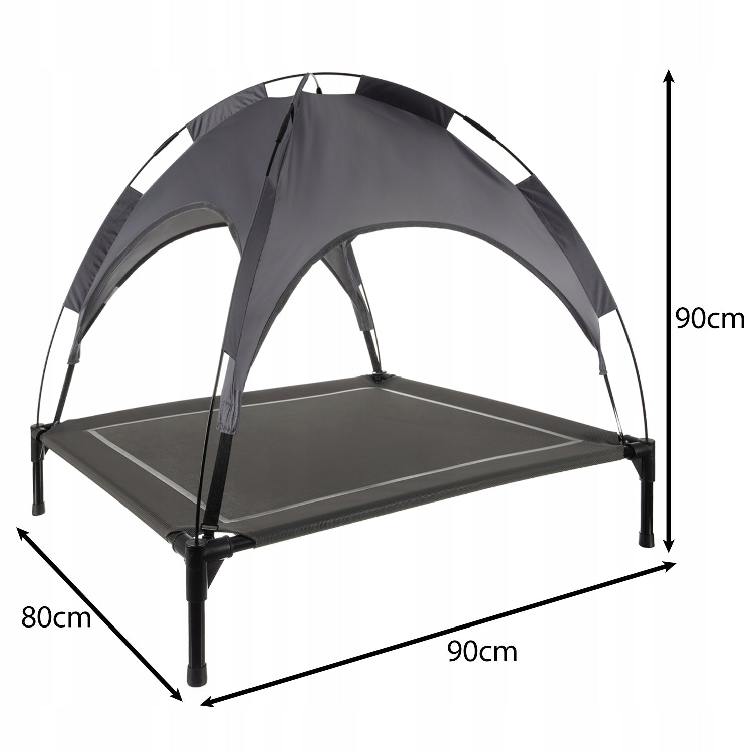 Covered Dog Bed Elevated with Canopy Tourist Mat XXL EAN (GTIN) 5904665713662