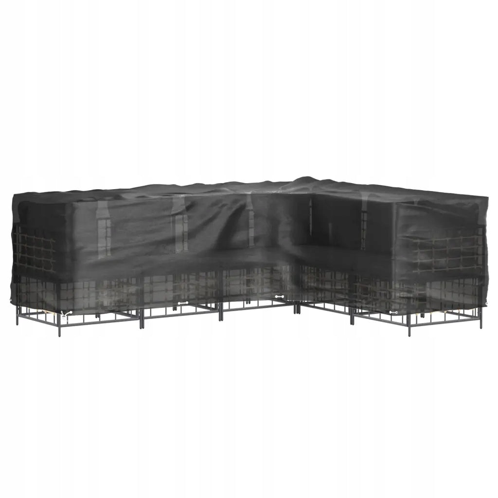 Covers L for garden furniture, 2 pcs, 18 meshes, 285x220x80 cm Line vidaXL
