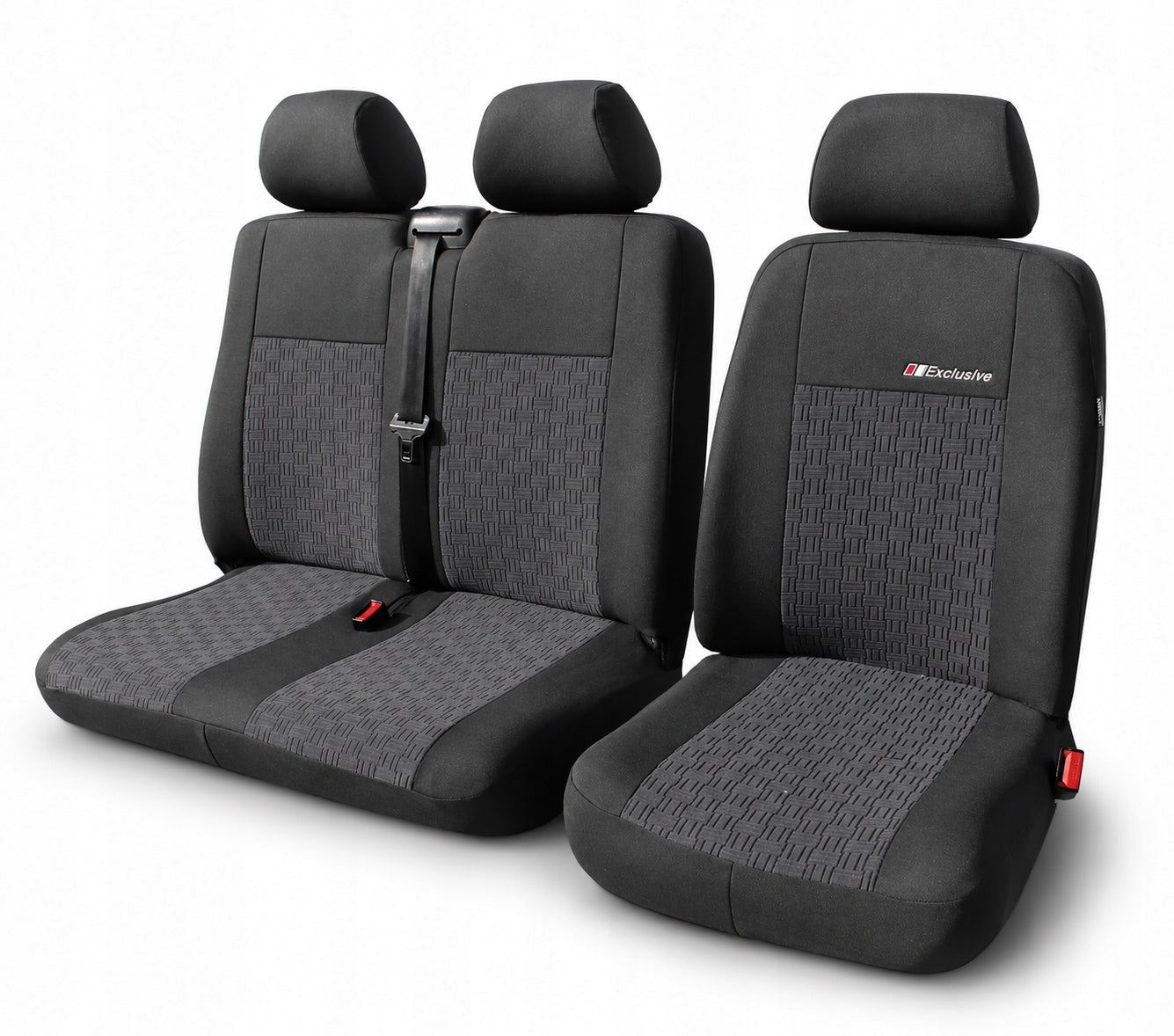 Covers for bus 2+1 seat covers front row VIANO EXPORT VITO T4