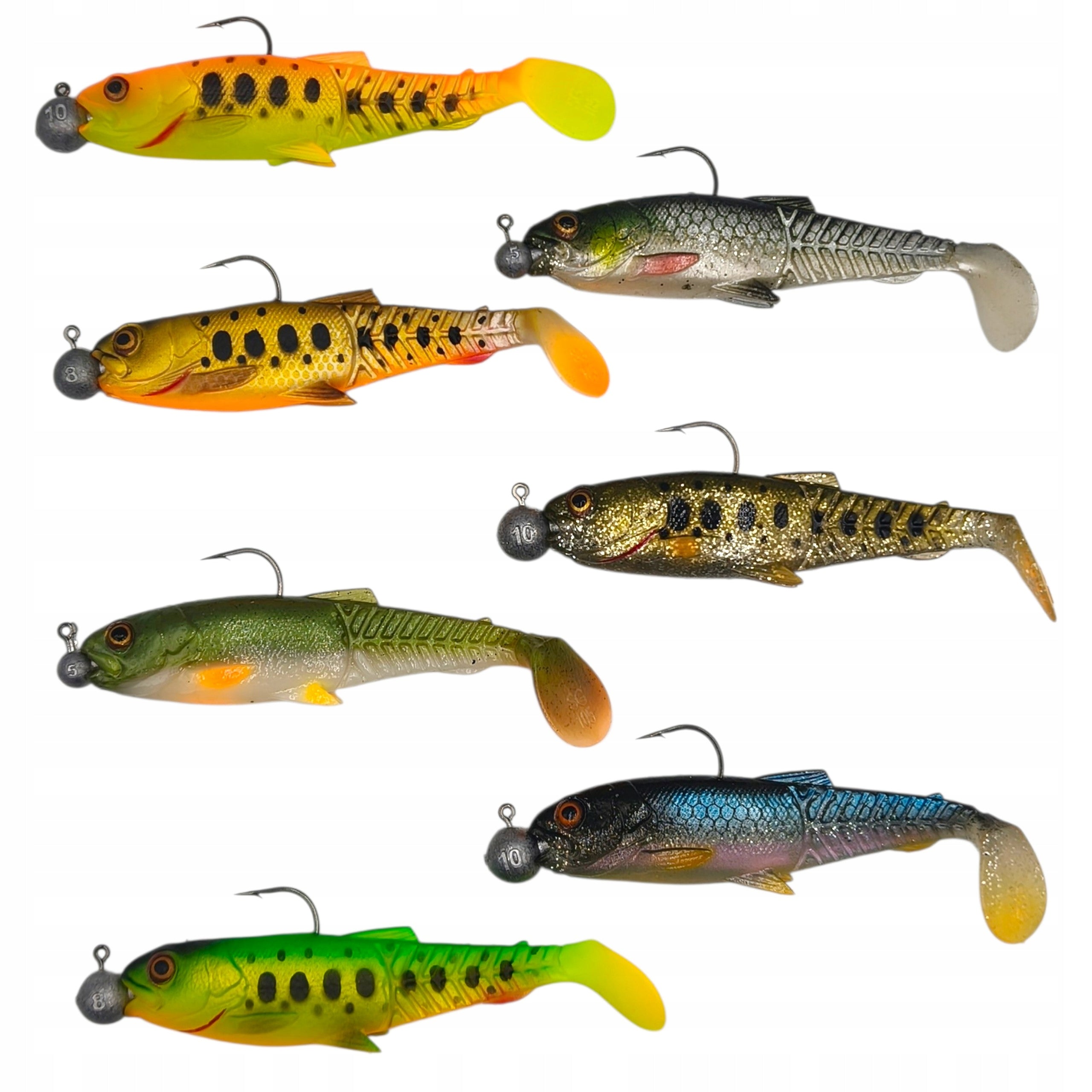 Craft Cannibal Set 10,5cm for pikes and zanders armed 7 pieces