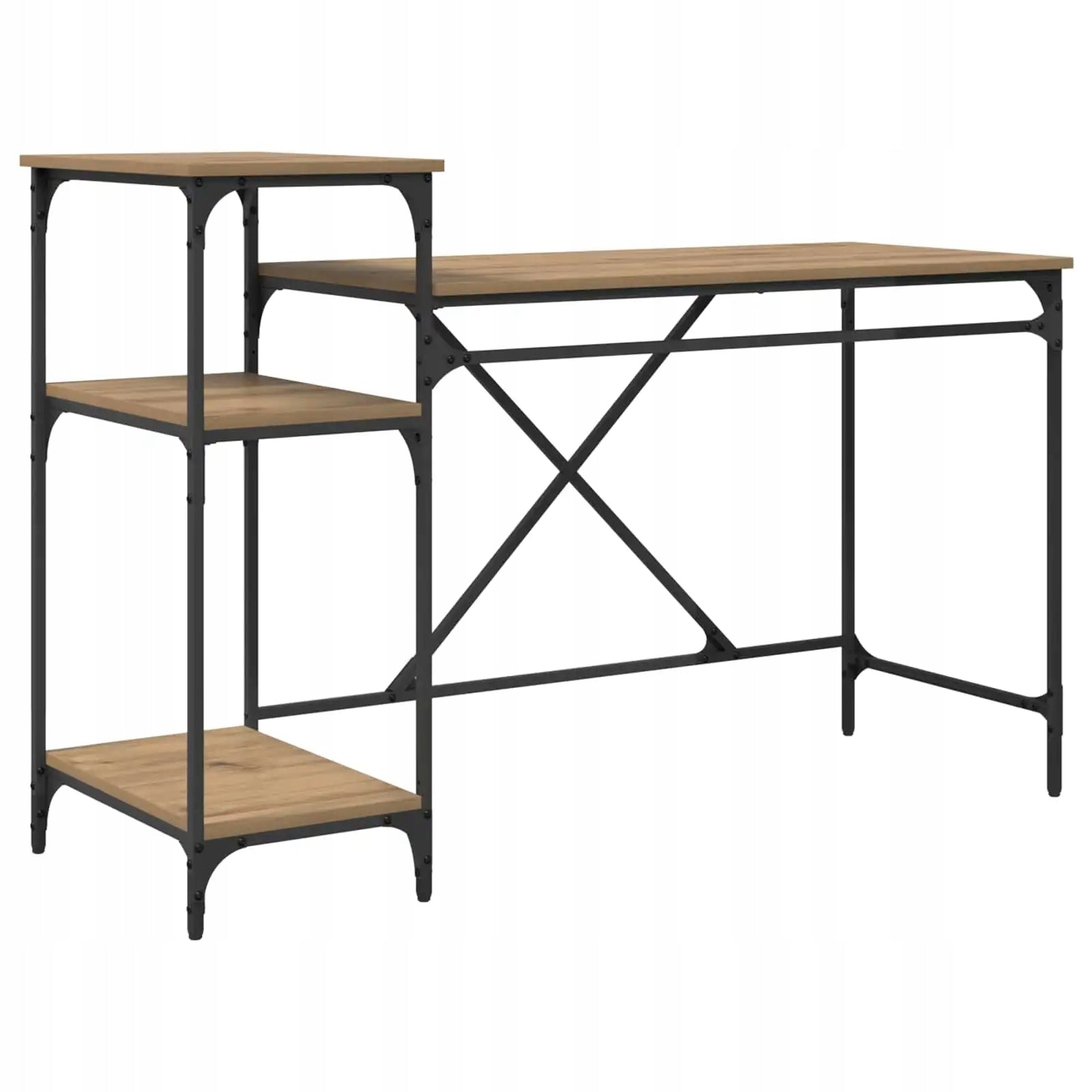 Craft Oak Desk 135 x 50 x 90 cm