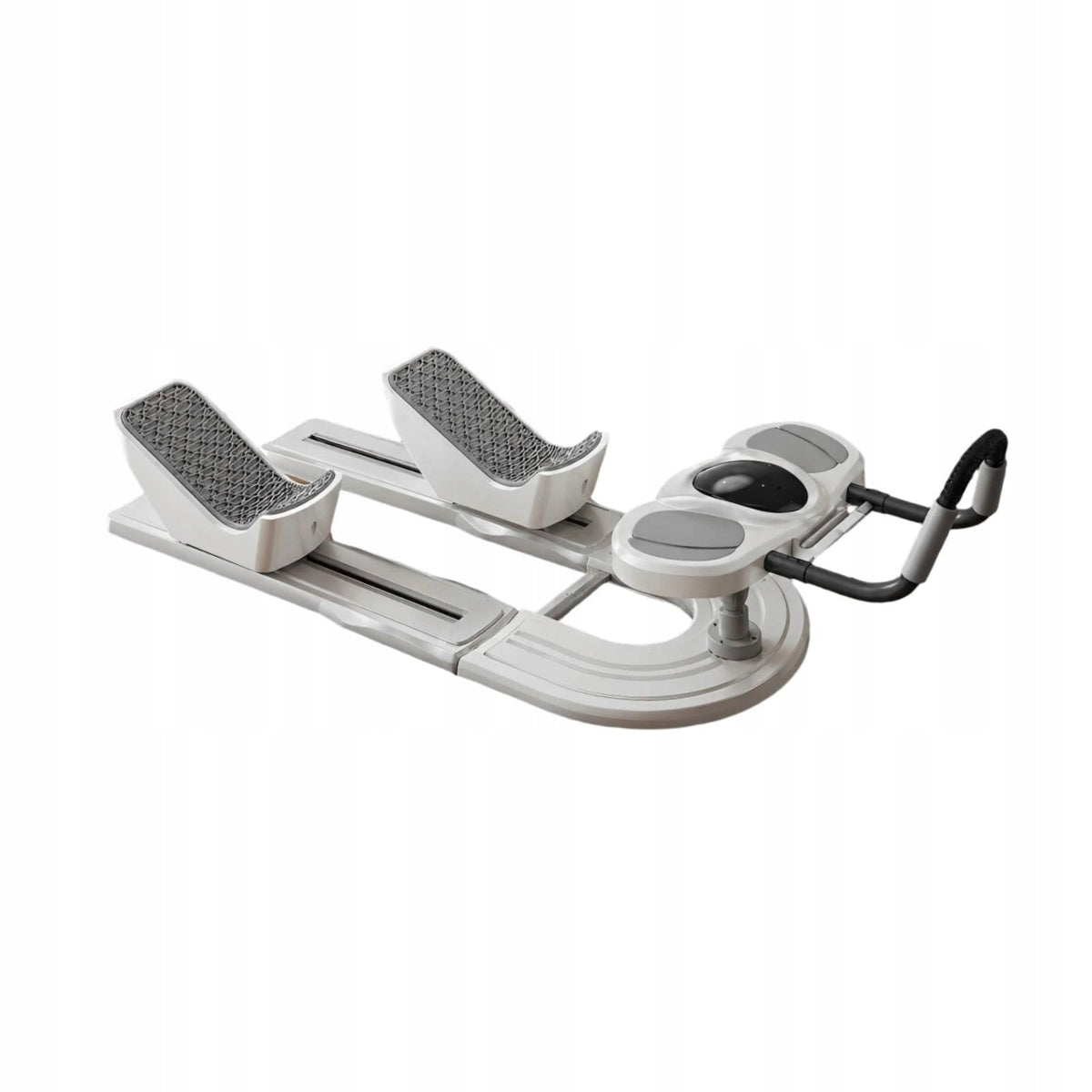 Crawling Exercise Machine Pilates Reformer Space Saving white