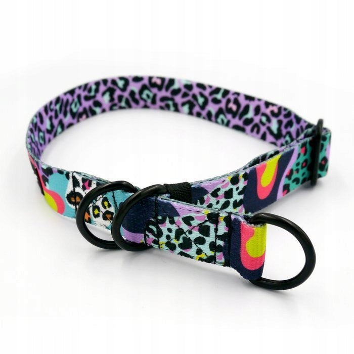 Crazy Leopard S/M Semi-Clamp Collar Packaging status original