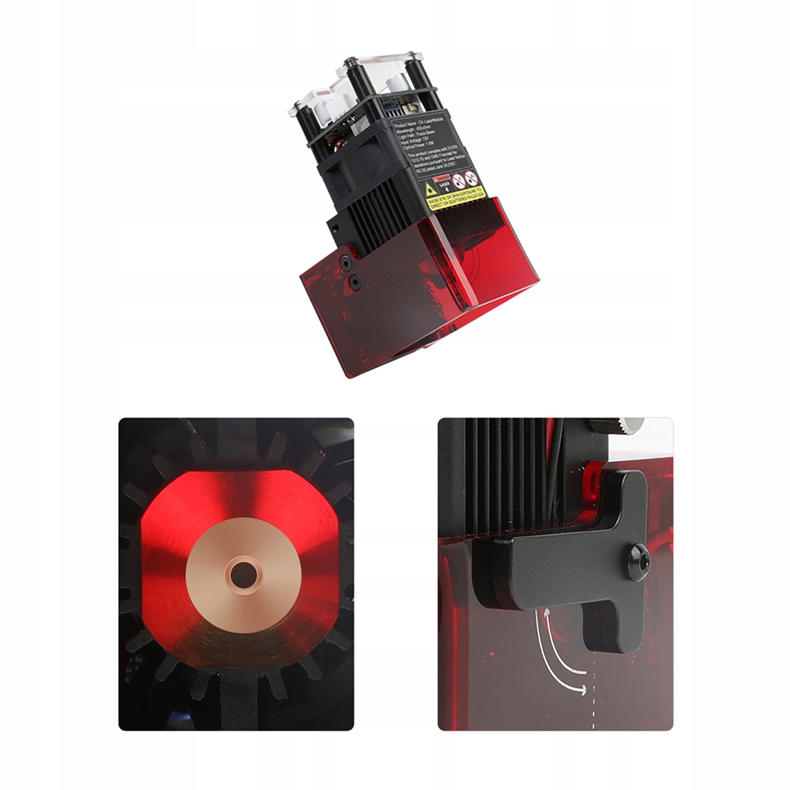 Creality Ender-3 S1 CV Laser Module 24V 1,6W Laser Head Compatible Printing technology other