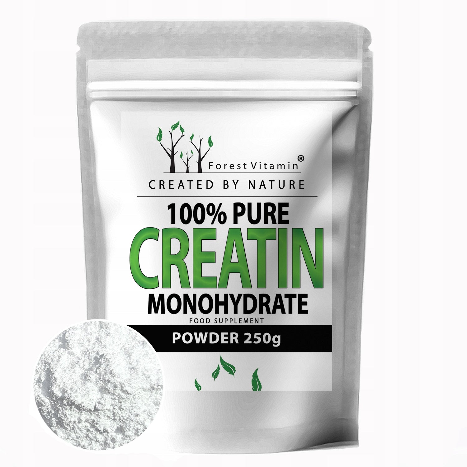 Creatine 250g CREATINE POWDER PURE POWDER WITHOUT ADDITIVES GYM MASS