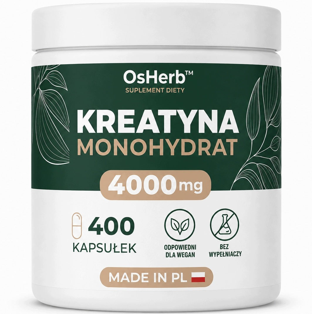 Creatine 4000 mg capsules 400 capsules PURE STRONG CREATINE MONOHYDRATE