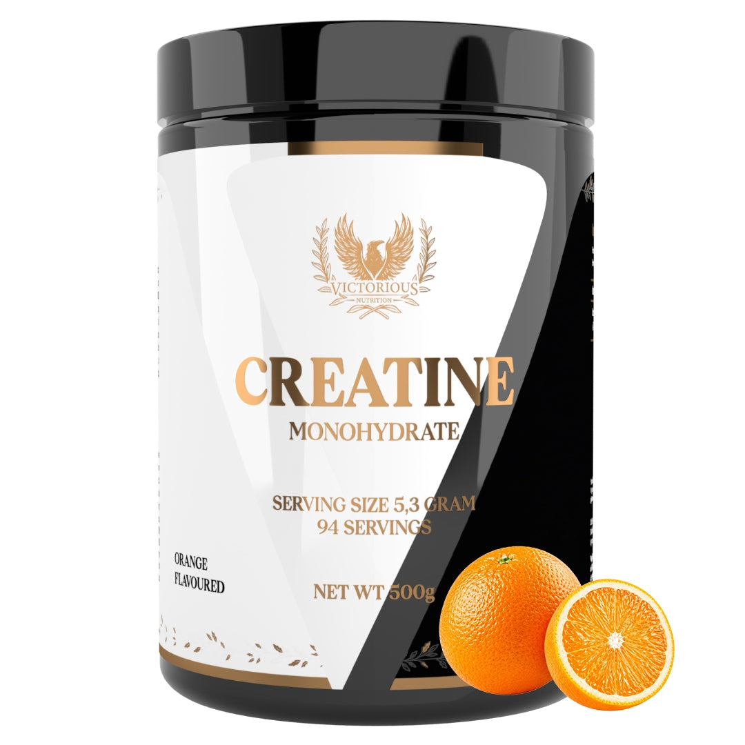 Creatine 500g Creatine Monohydrate 200 Mesh Orange Study Victorious