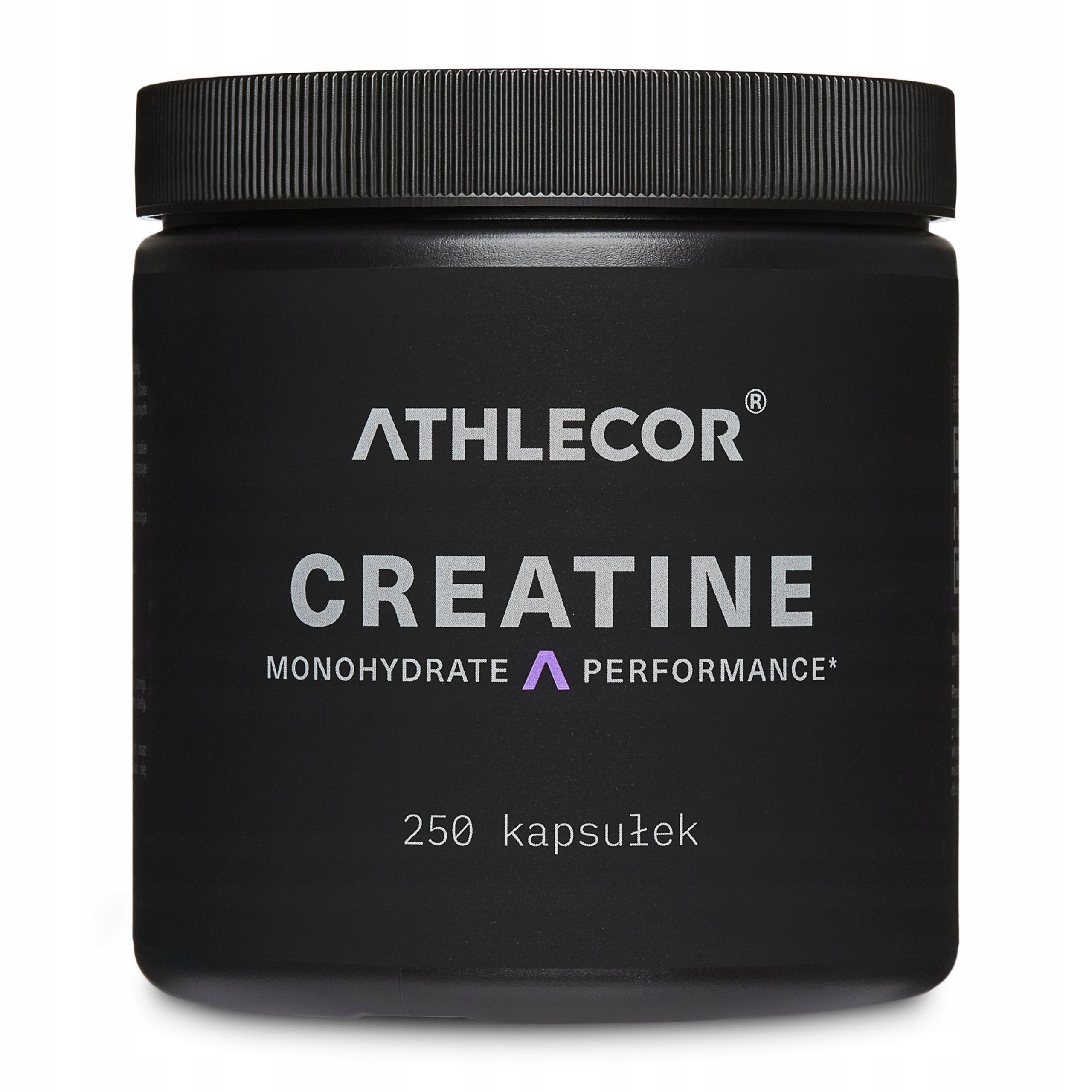 Creatine ATHLECOR monohydrate 250 capsules of 1200mg 62 servings