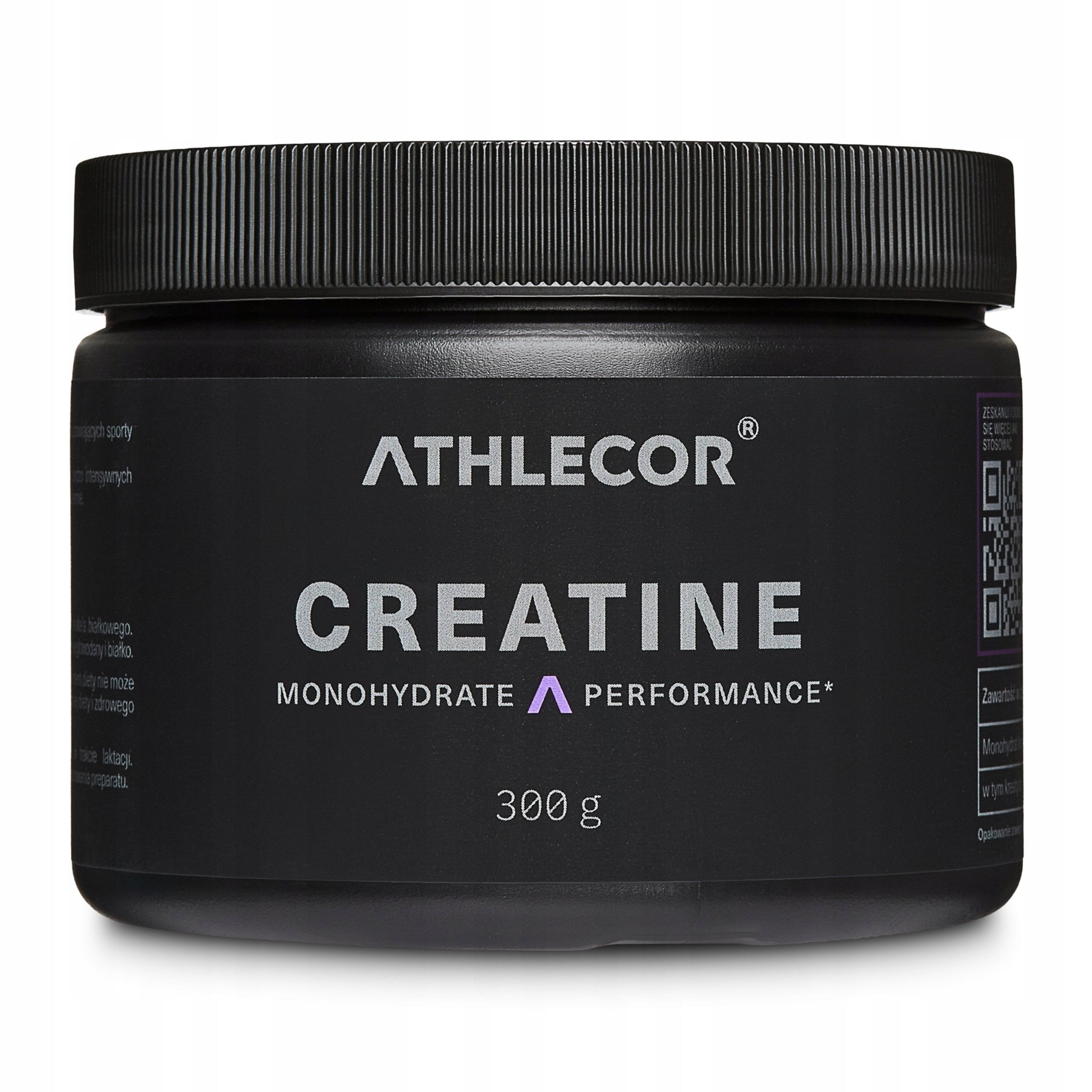 Creatine ATHLECOR monohydrate powder 300g - 60 servings of 5g