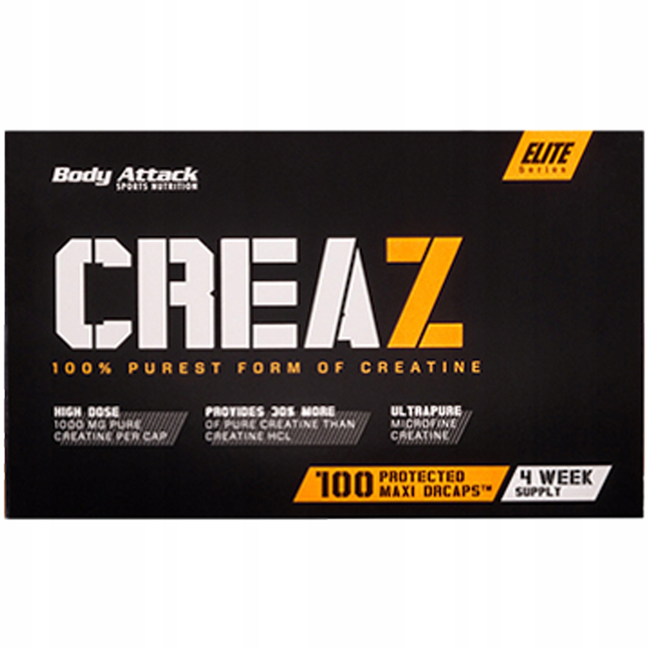 Creatine Capsule BODY ATTACK Creaz 100caps Strength Muscle Mass