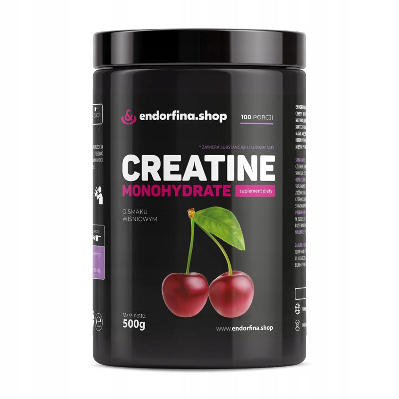 Creatine Cherry Monohydrate 500g Endorfina.shop