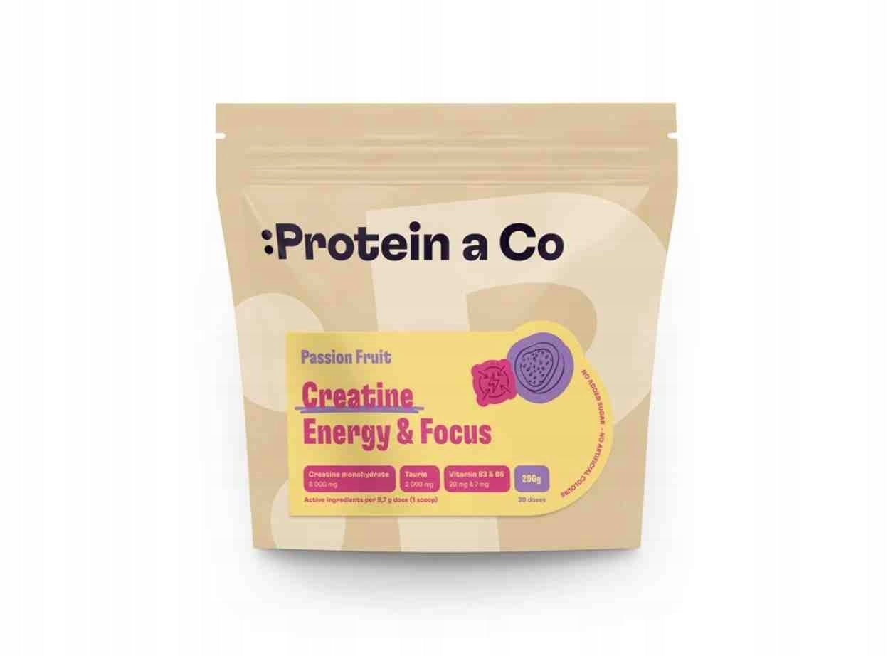 Creatine Energy & Focus Passion Fruit by Protein & Co, 290 g