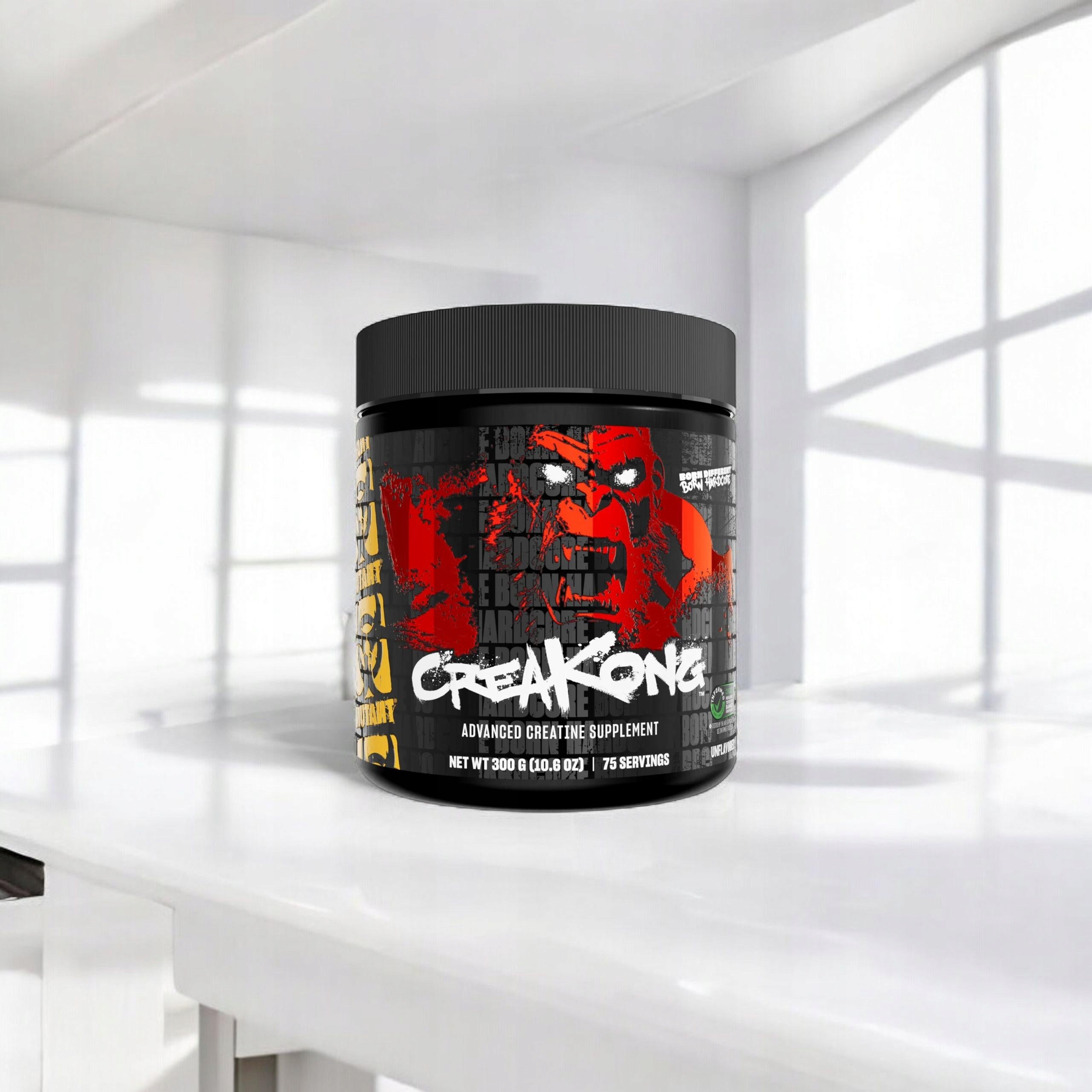 Creatine MUTANT CreaKong 1000g Monohydrate Strength Muscle Mass 250 servings Expiration date at least six months from the date of purchase