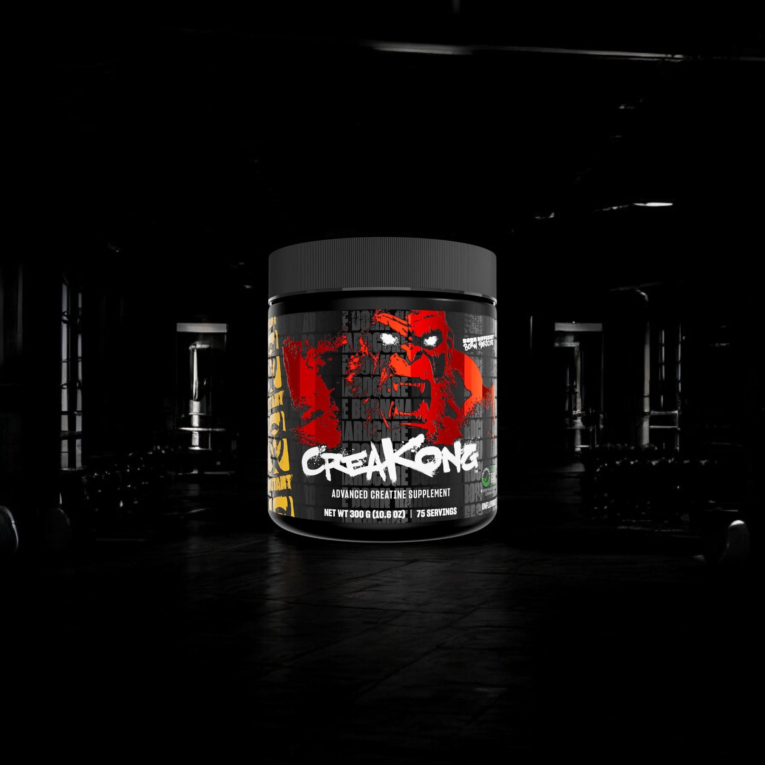 Creatine MUTANT CreaKong 1000g Monohydrate Strength Muscle Mass 250 servings Packaging status original