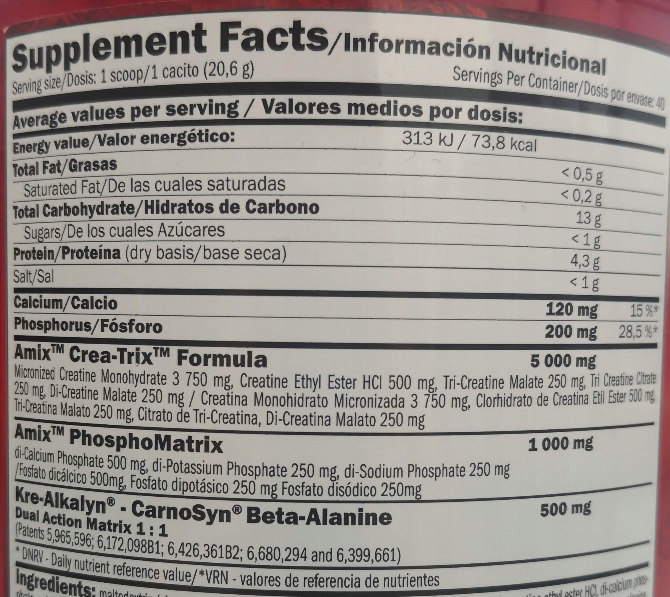 Creatine Malate Monohydrate KreAlkalyn Stack CEE Creatine Expiration date at least six months from the date of purchase