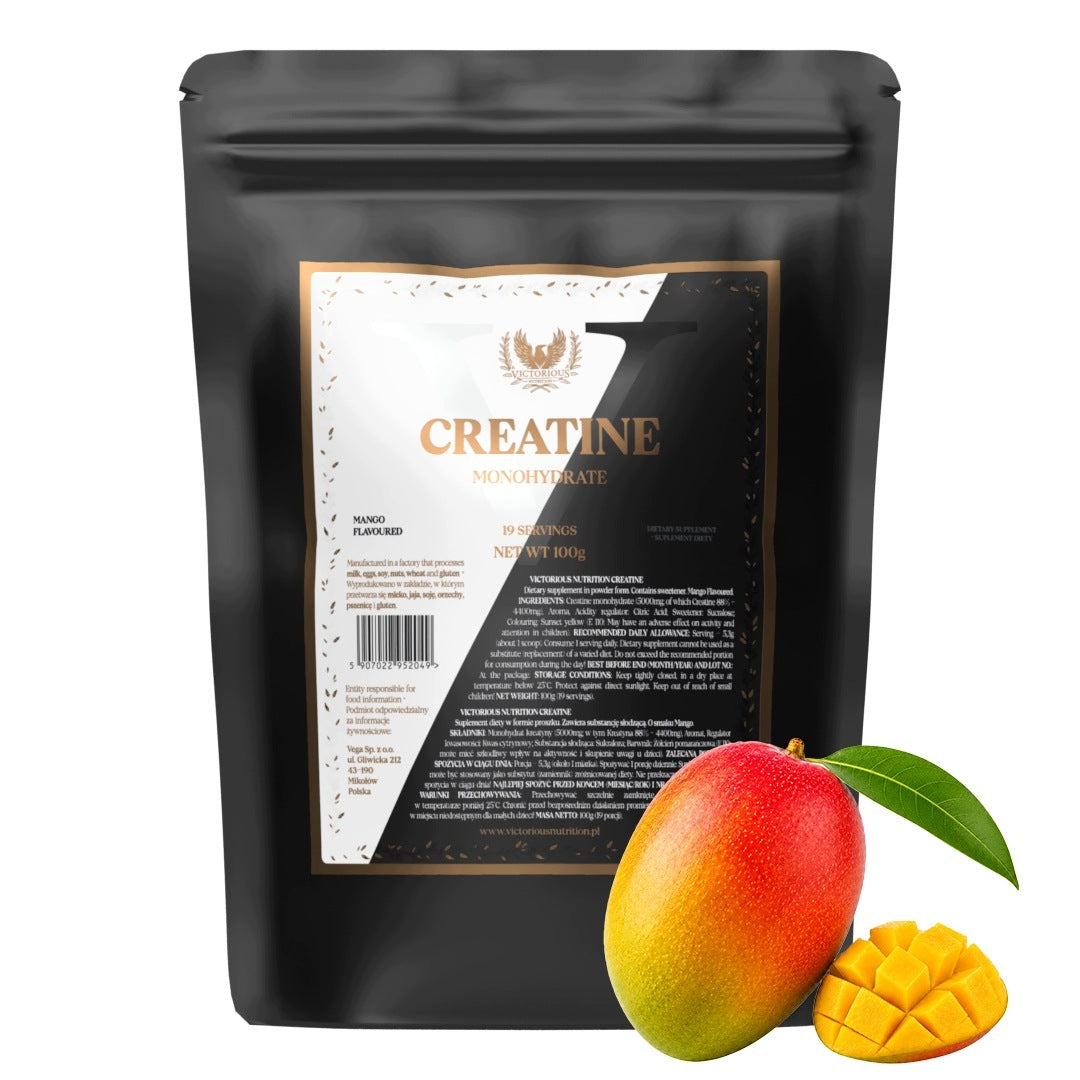 Creatine Monohydrate 100g 200 Mesh Mango Victorious