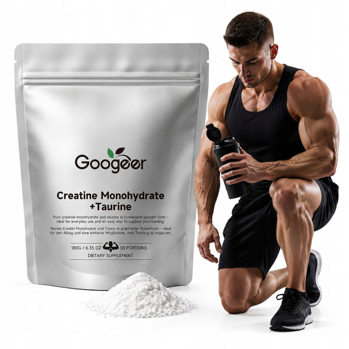 Creatine Monohydrate 180 g PURE Creatine NATURAL