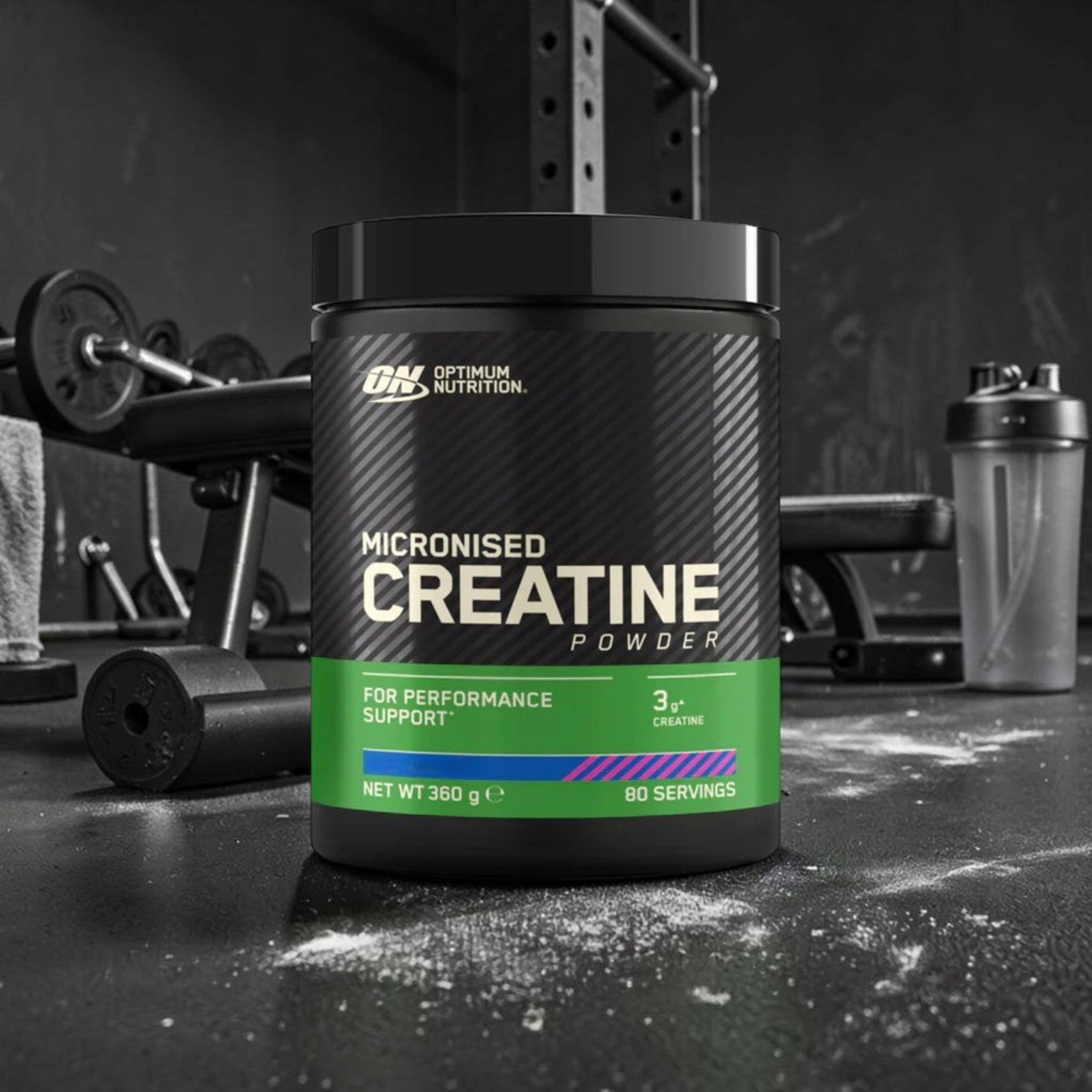 Creatine Monohydrate 360g OPTIMUM NUTRITION Micronized Fruit Punch Expiration date at least six months from the date of purchase