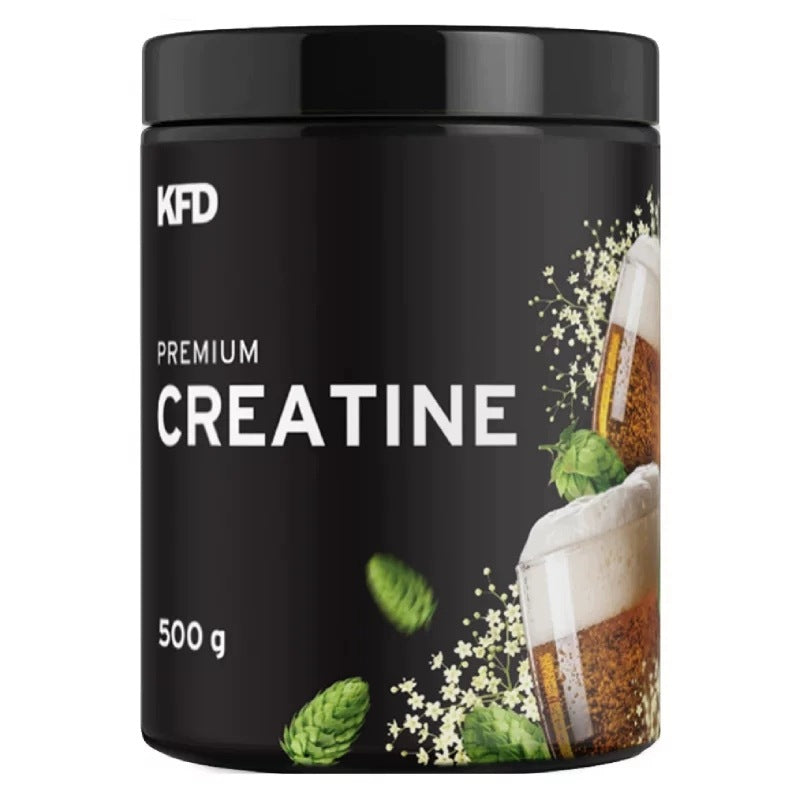 Creatine Monohydrate Beer Flavoured Powder with Elderberry Flower 500g