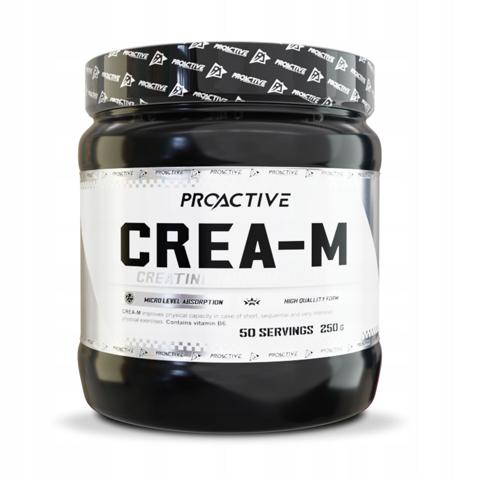 Creatine Monohydrate Creatine STRENGTH ProActive Crea-M LIME 250g Packaging status original