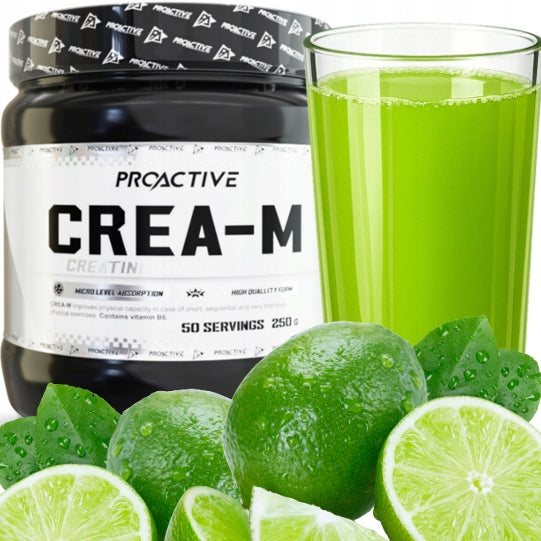 Creatine Monohydrate Creatine STRENGTH ProActive Crea-M LIME 250g