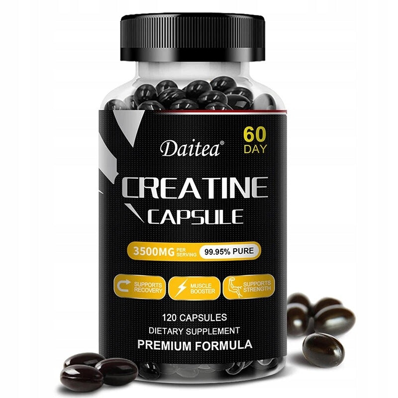 Creatine Monohydrate - Energy & Stamina, Muscle Health, Testosterone Booster