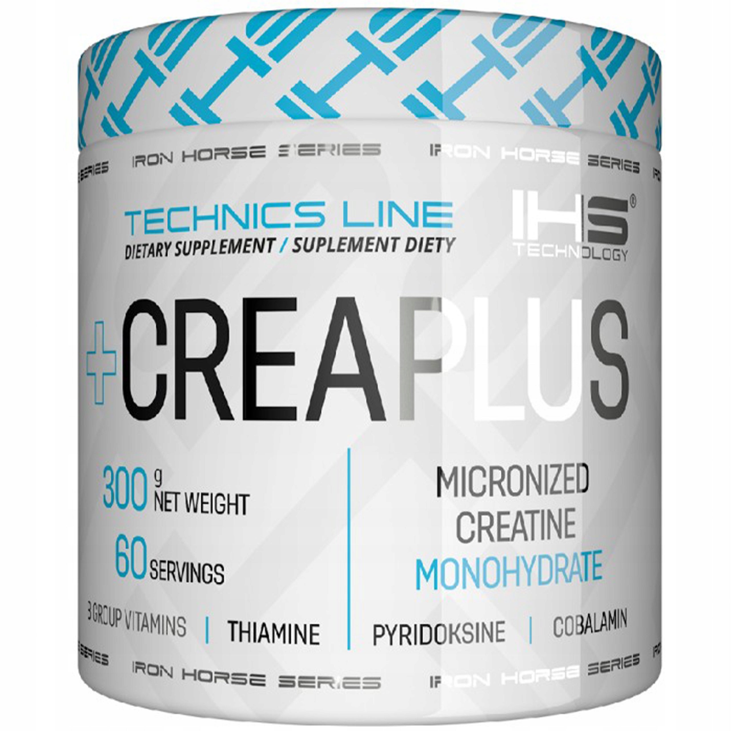 Creatine Monohydrate IRON HORSE Crea Plus 300g Natural 60 servings Strength