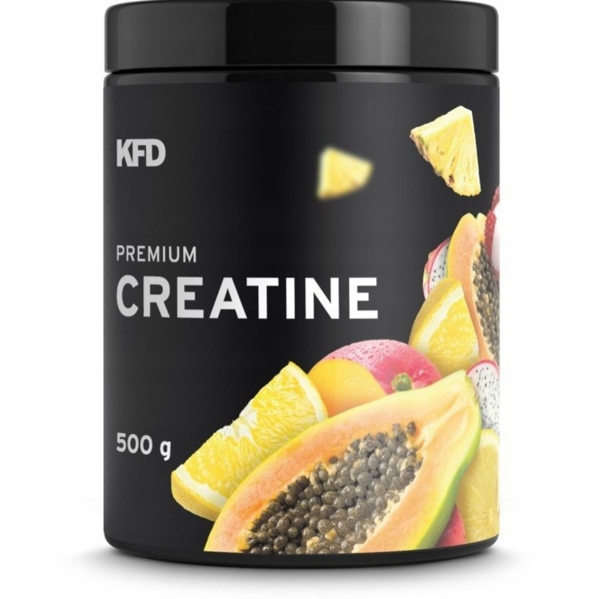 Creatine Monohydrate KFD Tropical Fruit Flavoured Powder 500 g