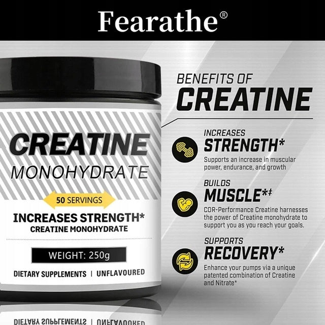 Creatine Monohydrate Micronized Powder Improves Muscle Growth Increases Packaging status original