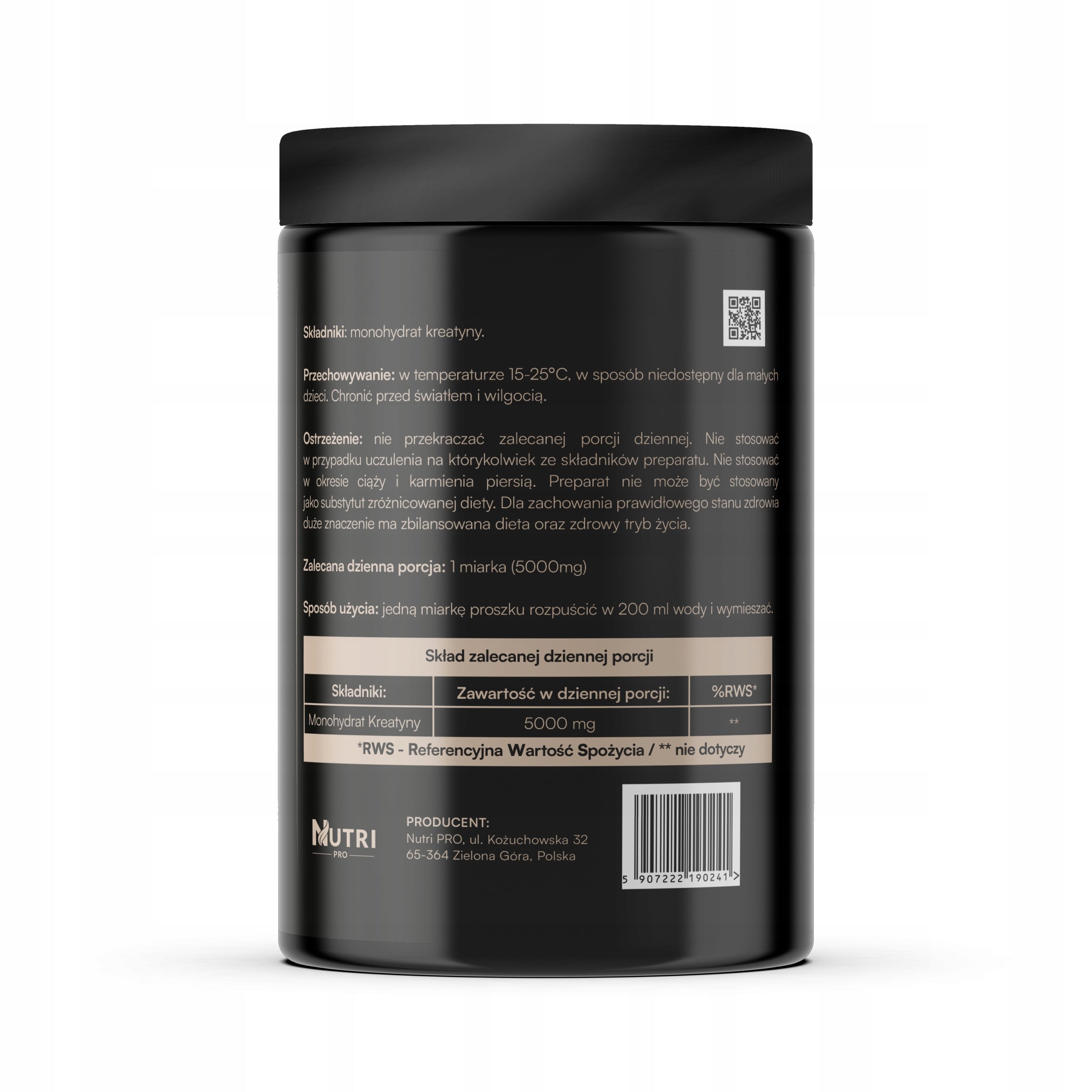 Creatine Monohydrate Set 3x 500g Stock for 300 Days 1,5 kg New Packaging Expiration date at least 1 year from the date of purchase