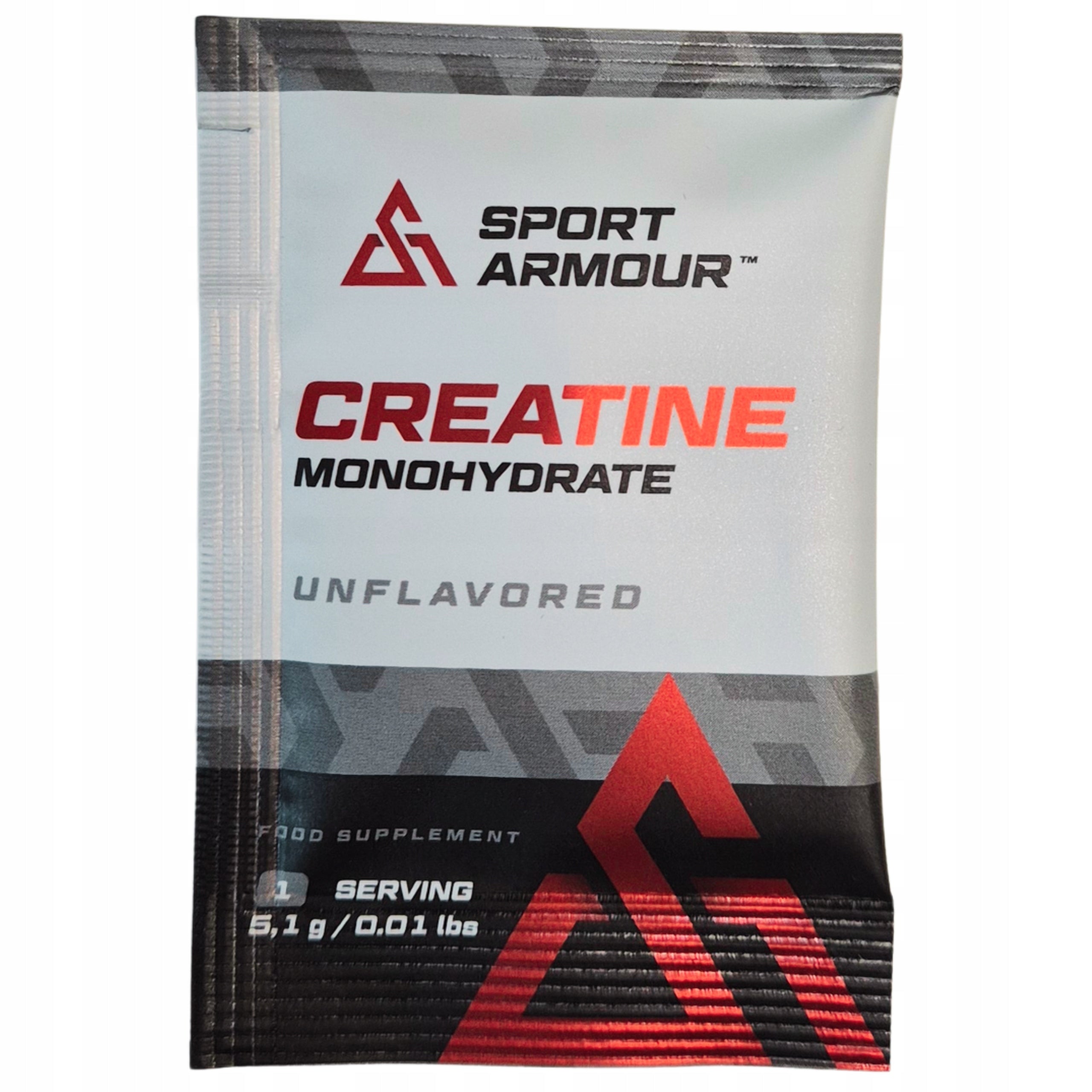 Creatine Monohydrate Sport Armour 5,1g Unflavored Sample Premium Creatine