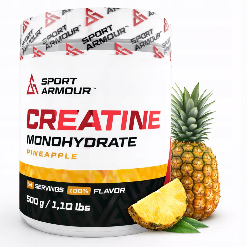 Creatine Monohydrate Sunny Pineapple Sport Armour 500 g Expiration date not specified