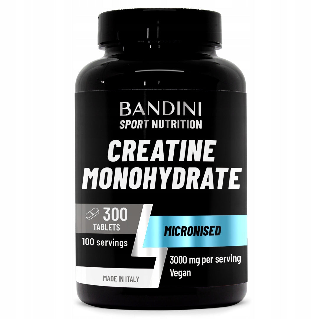 Creatine Monoydrate Unflavored 300 Tablets BANDINI 408 g