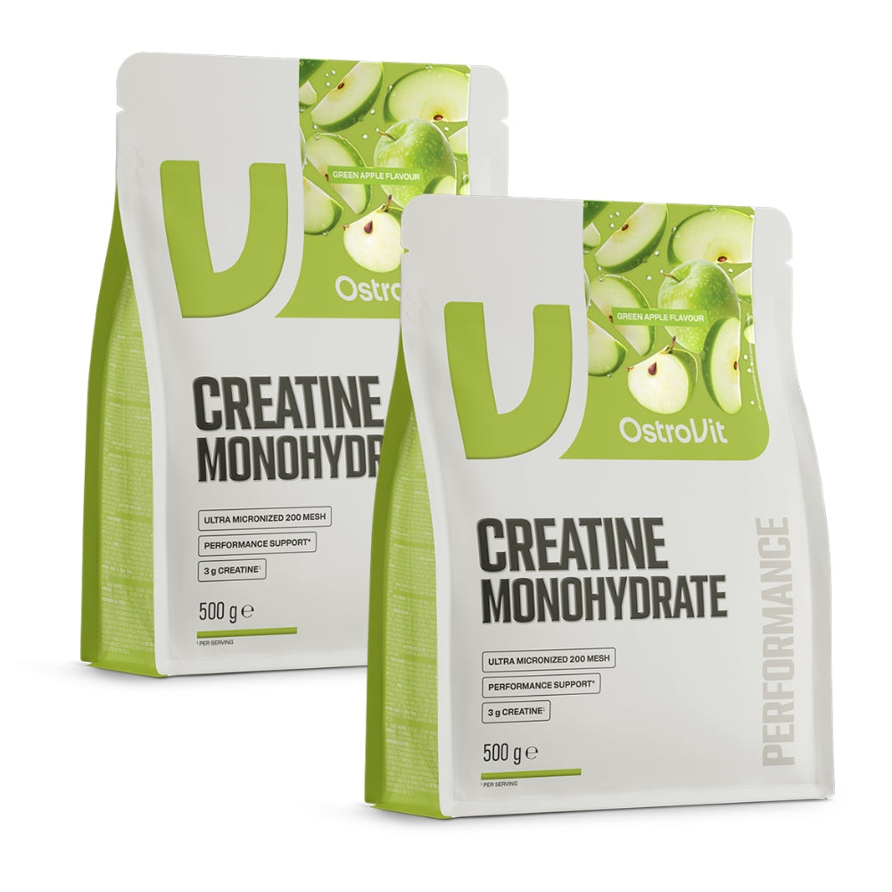 Creatine OstroVit Creatine Monohydrate 2x500g Monohydrate Strength Muscle Mass