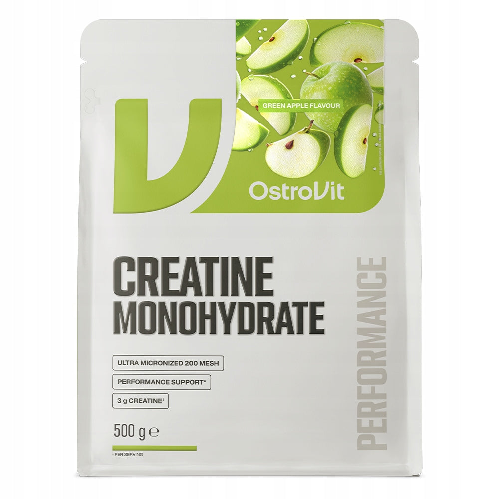 Creatine OstroVit Creatine Monohydrate 500g Monohydrate Strength Muscle Mass Packaging status original