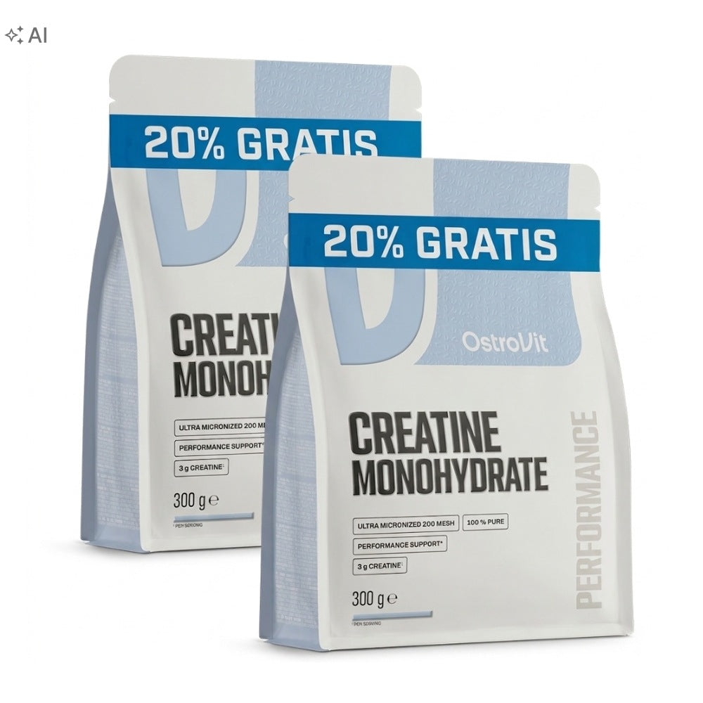 Creatine OstroVit Monohydrate 500 g + 100 g FREEBIE PURE NATURAL