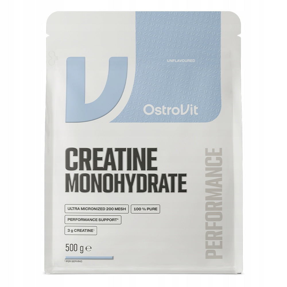 Creatine OstroVit Monohydrate 500 g PURE Creatine NATURAL Packaging status original
