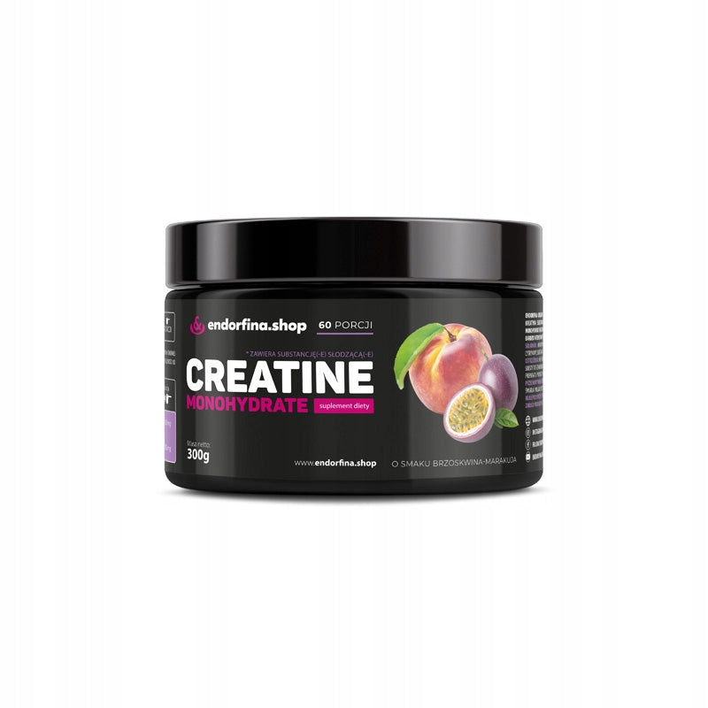 Creatine Peach Monohydrate - passion fruit 300g Emdorfina.shop