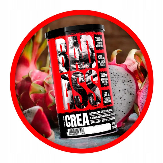 Creatine Powder - Multifruit BadAss 300 g Expiration date at least six months from the date of purchase