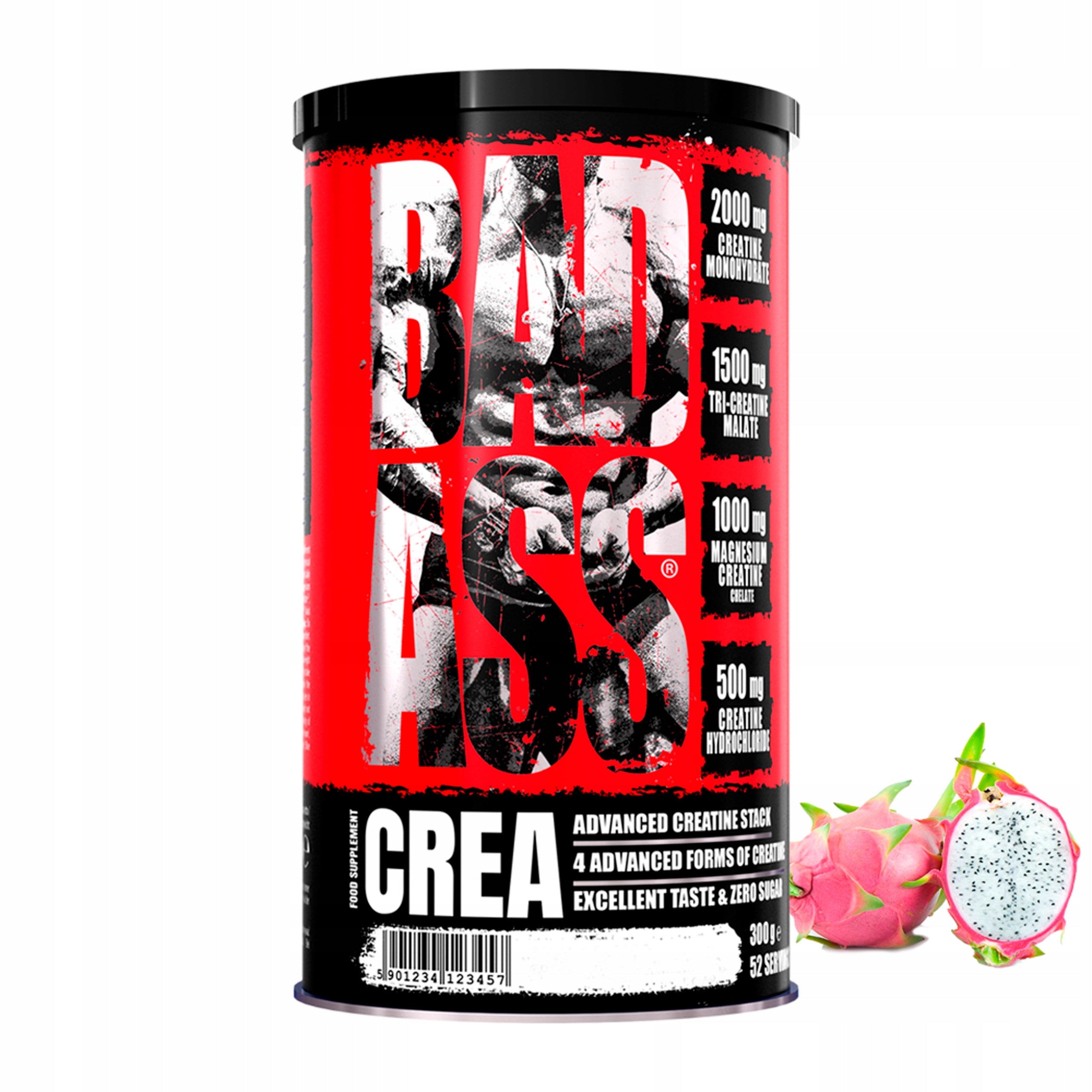 Creatine Powder - Multifruit BadAss 300 g