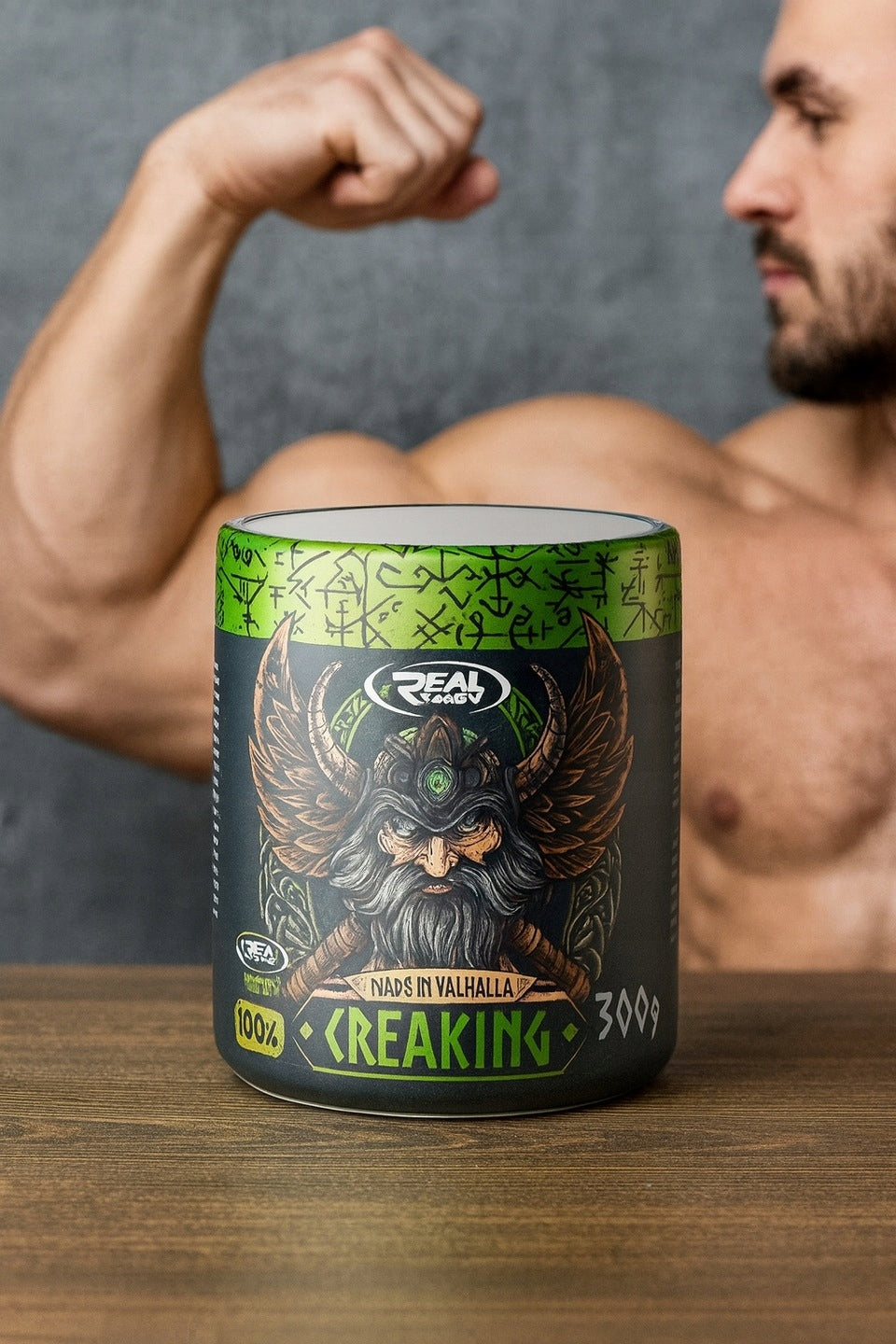 Creatine Viking CreaKing 300g Natural monohydrate Expiration date at least six months from the date of purchase