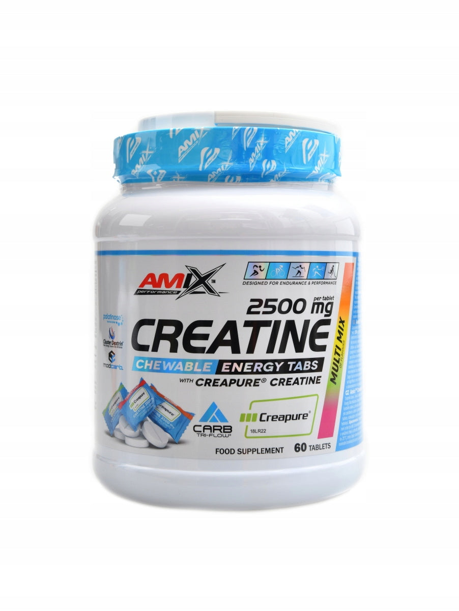 Creatine creapure 2500mg chewable tabs zero sugar 2 x 60 tablet Packaging status original