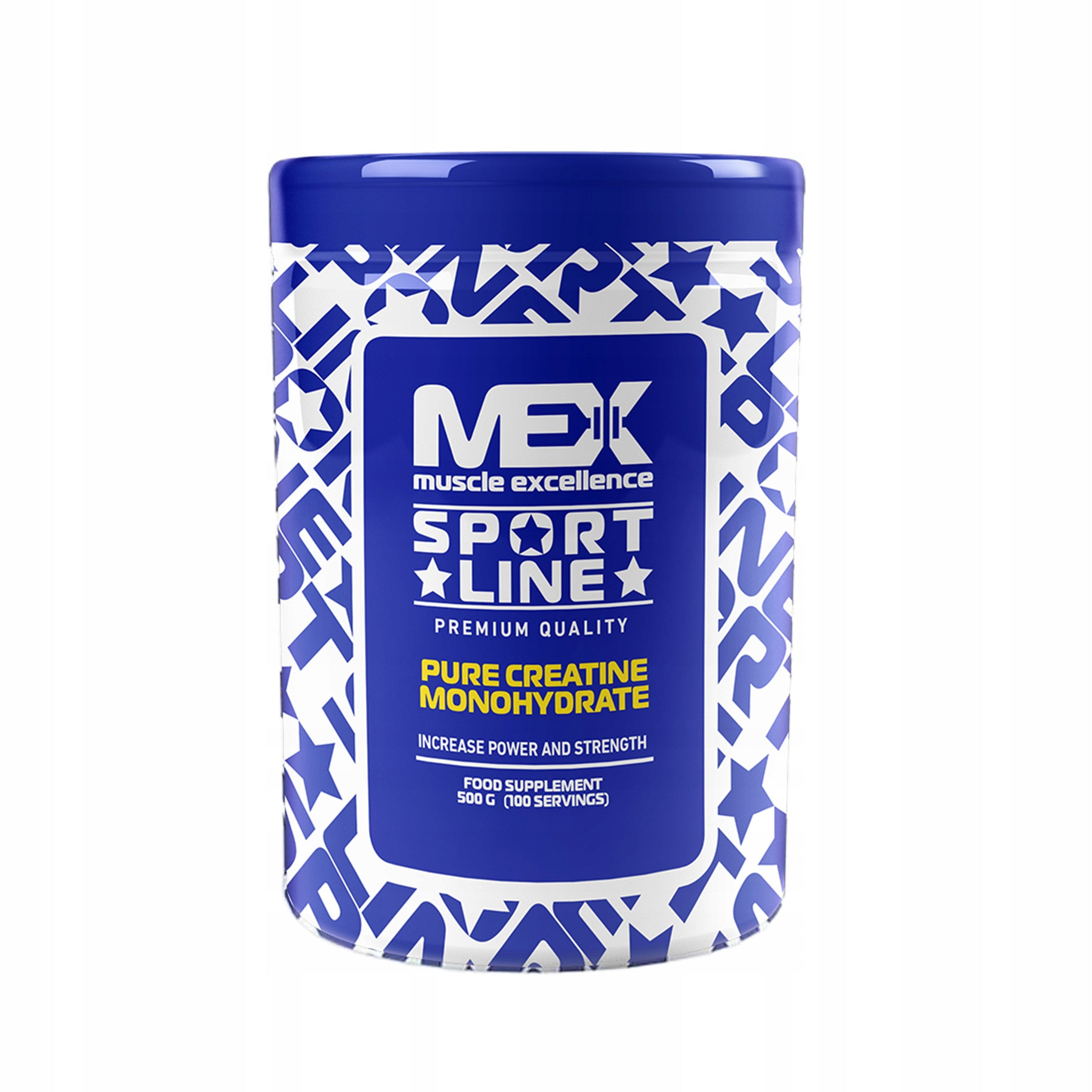 Creatine creatine monohydrate MEX Pure Creatine Sport Line 500g sports Expiration date at least six months from the date of purchase