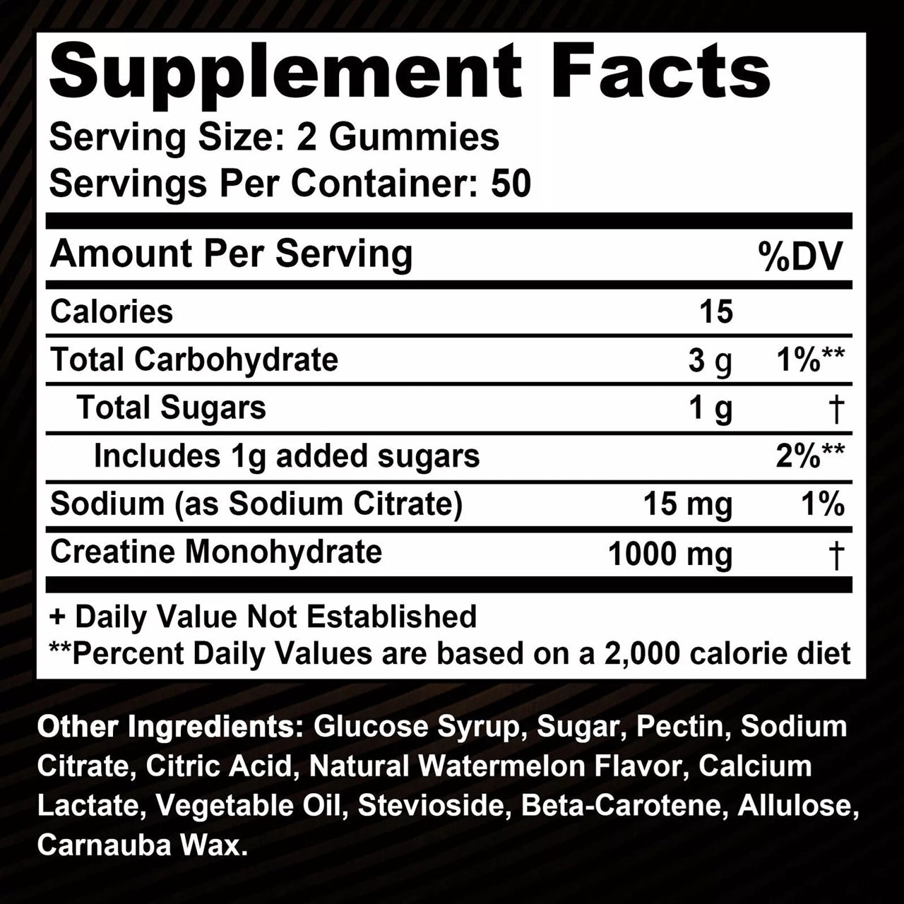 Creatine gummies - increase energy and muscle performance, for performance... Manufacturer code Buporai