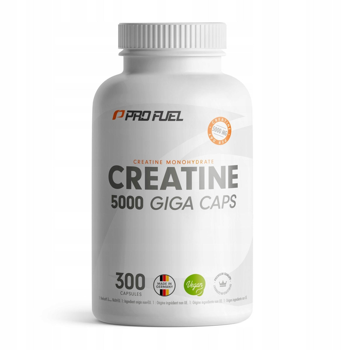 Creatine in 5000 mg capsules – highly dosed, ProFuel Giga Caps 300 pcs.