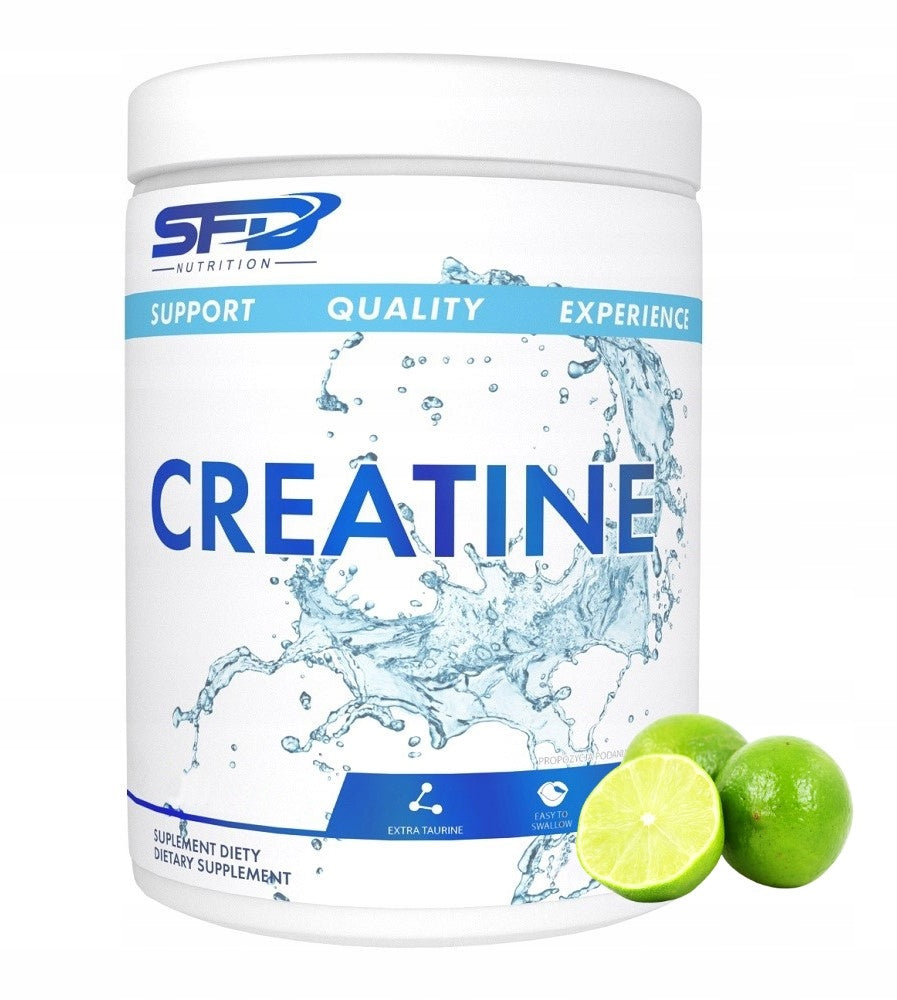 Creatine lime powder CREATINE MONOHYDRATE WITH TAURINE SFD 500g