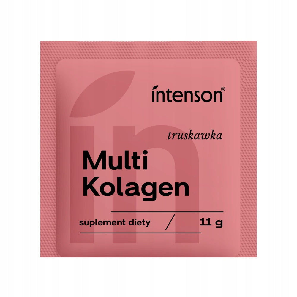 Creatine mango-passion fruit powder 260g + Multi Collagen sachet strawberry 11g Brand Intenson