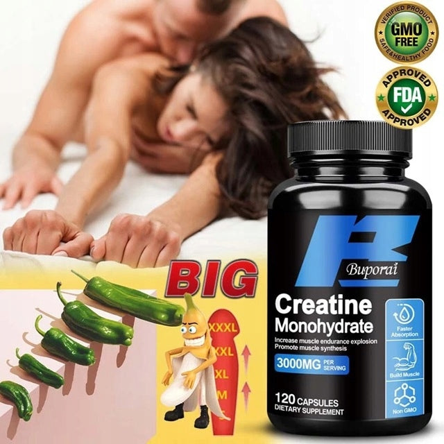 Creatine monohydrate 3000mg - supports muscle building, strength and performance EAN (GTIN) 074283925343