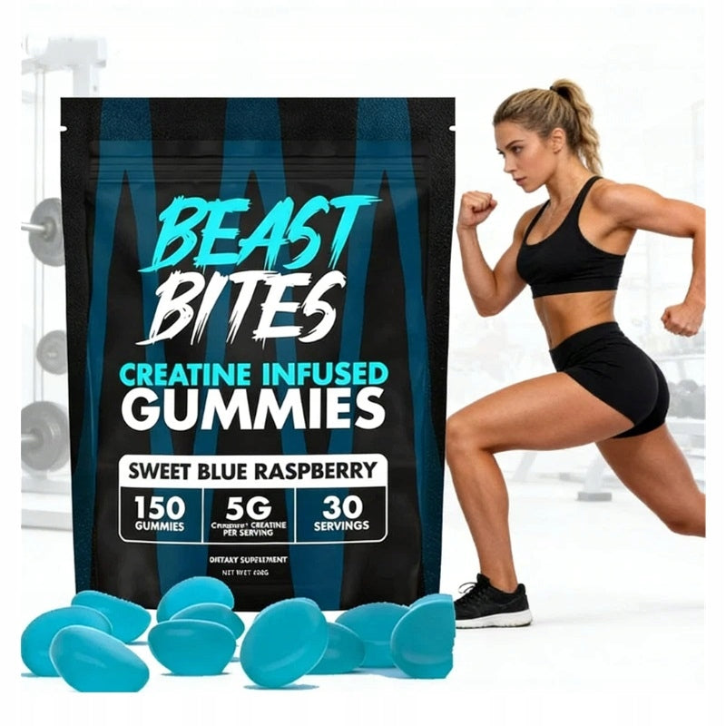 Creatine supplement in gummies 150pcs – support strength and endurance